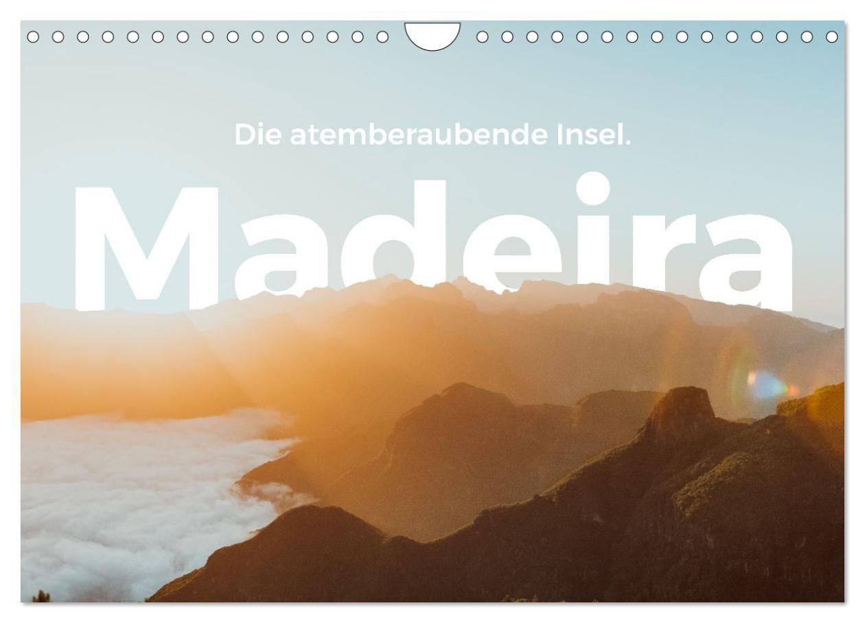 Kalendář/Diář Madeira - Die atemberaubende Insel. (Wandkalender 2027 DIN A4 quer), CALVENDO Monatskalender Calvendo