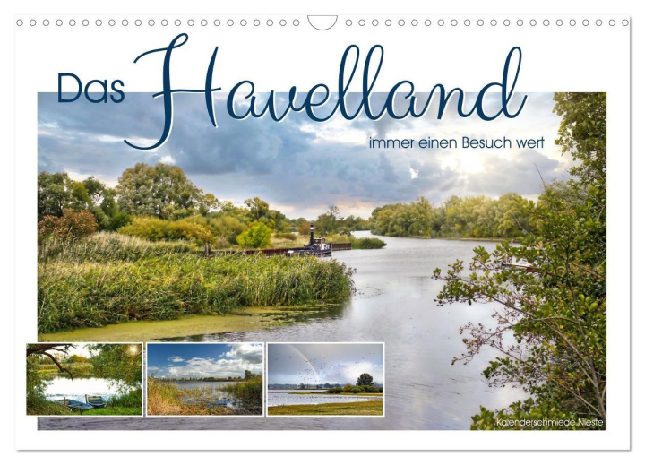 Kalender/Terminbuch Das Havelland, immer einen Besuch wert (Wandkalender 2027 DIN A3 quer), CALVENDO Monatskalender Calvendo