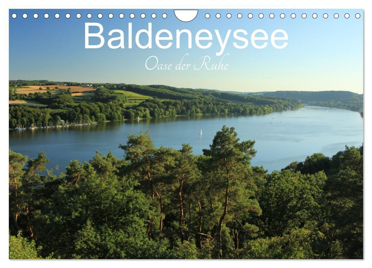 Kalendář/Diář Baldeneysee - Oase der Ruhe (Wandkalender 2027 DIN A4 quer), CALVENDO Monatskalender Calvendo
