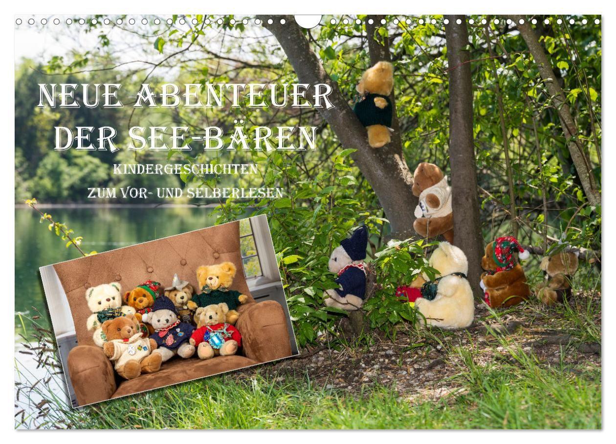 Kalender/Terminbuch Neue Abenteuer der See-Bären (Wandkalender 2027 DIN A3 quer), CALVENDO Monatskalender Calvendo