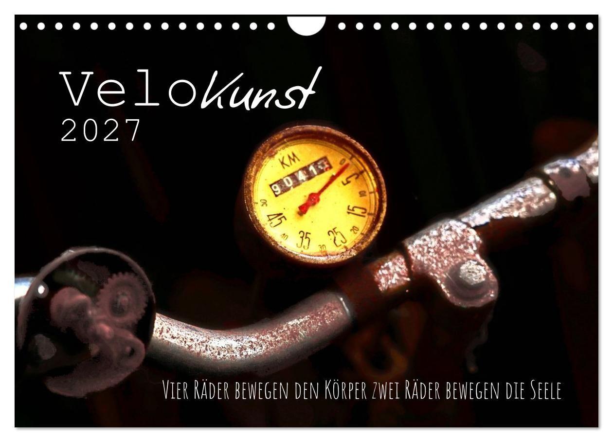 Kalendár/Diár Velo Kunst (Wandkalender 2027 DIN A4 quer), CALVENDO Monatskalender Calvendo