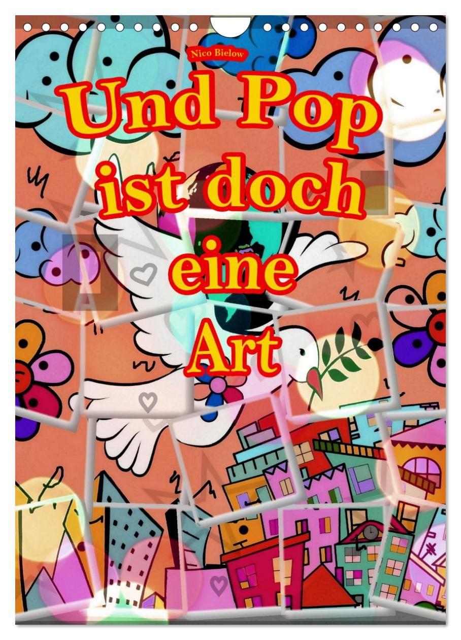 Kalender/Terminbuch Und Pop ist doch eine Art (Wandkalender 2027 DIN A4 hoch), CALVENDO Monatskalender Calvendo