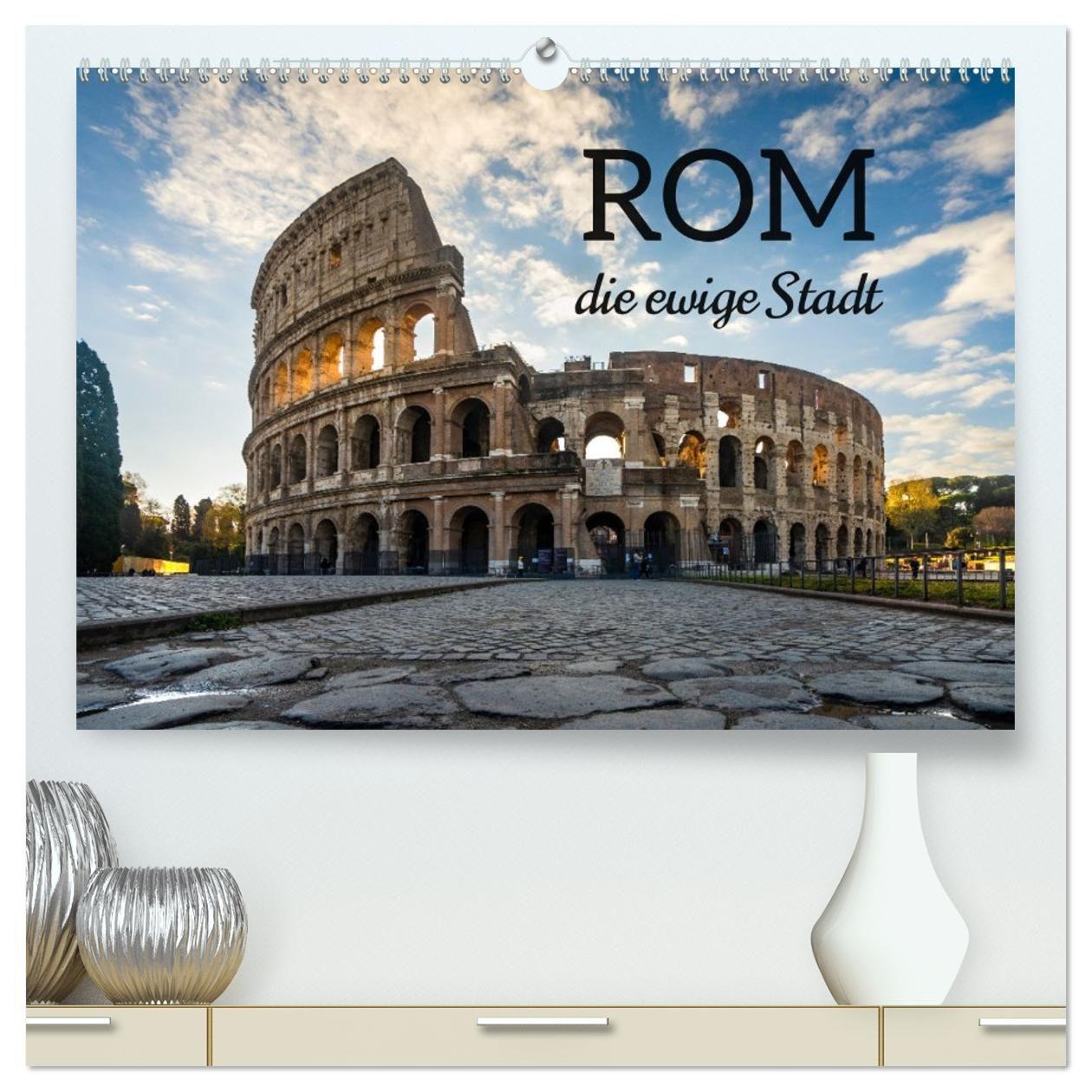 Kalender/agenda Rom - die ewige Stadt - Matteo Colombo (hochwertiger Premium Wandkalender 2027 DIN A2 quer), Kunstdruck in Hochglanz Calvendo