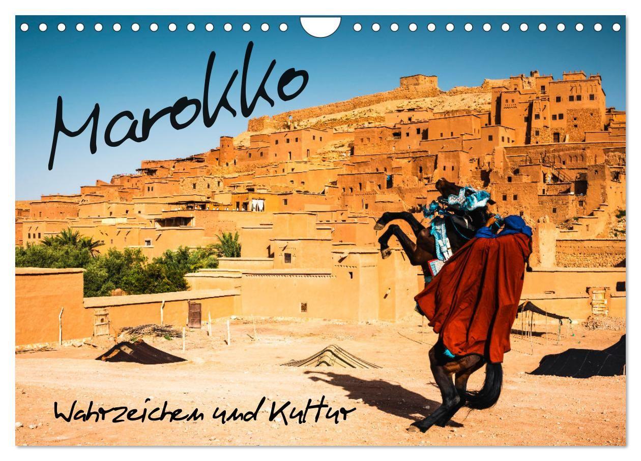 Kalender/Terminbuch Marokko - Wahrzeichen und Kultur (Wandkalender 2027 DIN A4 quer), CALVENDO Monatskalender Calvendo