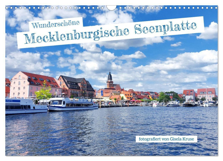 Kalender/agenda Wunderschöne Mecklenburgische Seenplatte (Wandkalender 2027 DIN A3 quer), CALVENDO Monatskalender Calvendo