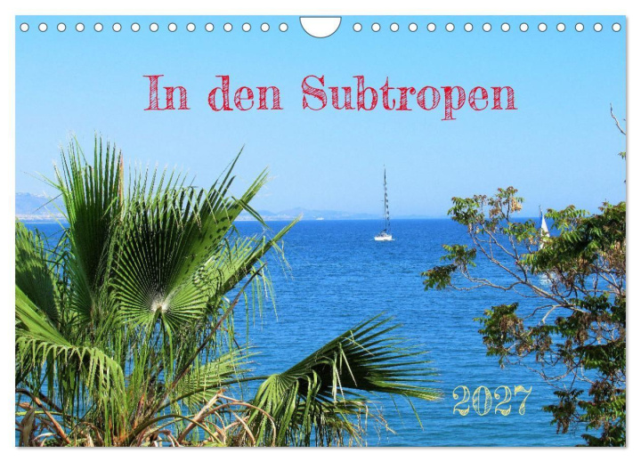 Kalender/Terminbuch In den Subtropen (Wandkalender 2027 DIN A4 quer), CALVENDO Monatskalender Calvendo