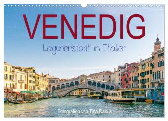 Kalender/agenda Venedig. Lagunenstadt in Italien (Wandkalender 2027 DIN A3 quer), CALVENDO Monatskalender Calvendo