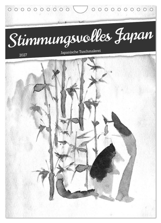 Calendario/Agenda Stimmungsvolles Japan (Wandkalender 2027 DIN A4 hoch), CALVENDO Monatskalender Calvendo