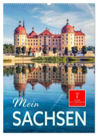 Kalendář/Diář Mein Sachsen (Wandkalender 2027 DIN A2 hoch), CALVENDO Monatskalender Calvendo