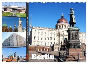 Kalender/agenda Berlin - Rund ums Humboldt Forum (Wandkalender 2027 DIN A2 quer), CALVENDO Monatskalender Calvendo