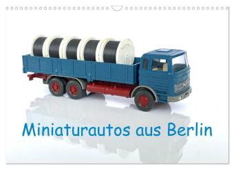 Kalender/Terminbuch Miniaturautos aus Berlin (Wandkalender 2027 DIN A3 quer), CALVENDO Monatskalender Calvendo
