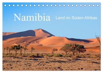 Kalender/Terminbuch Namibia - Land im Süden Afrikas (Tischkalender 2027 DIN A5 quer), CALVENDO Monatskalender Calvendo