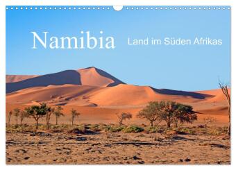 Kalendář/Diář Namibia - Land im Süden Afrikas (Wandkalender 2027 DIN A3 quer), CALVENDO Monatskalender Calvendo