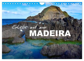 Kalendář/Diář Erlebe mit mir Madeira (Wandkalender 2027 DIN A4 quer), CALVENDO Monatskalender Calvendo