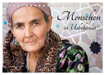 Kalender/Terminbuch Menschen in Usbekistan (Tischkalender 2027 DIN A5 quer), CALVENDO Monatskalender Calvendo