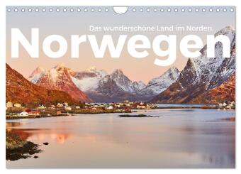 Kalender/Terminbuch Norwegen - Das wunderschöne Land im Norden. (Wandkalender 2027 DIN A4 quer), CALVENDO Monatskalender Calvendo