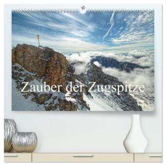 Kalender/Terminbuch Zauber der Zugspitze (hochwertiger Premium Wandkalender 2027 DIN A2 quer), Kunstdruck in Hochglanz Calvendo