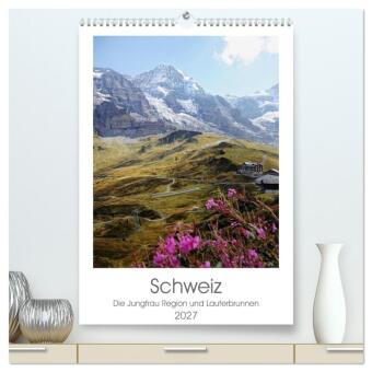 Kalender/Terminbuch Schweiz (hochwertiger Premium Wandkalender 2027 DIN A2 hoch), Kunstdruck in Hochglanz Calvendo