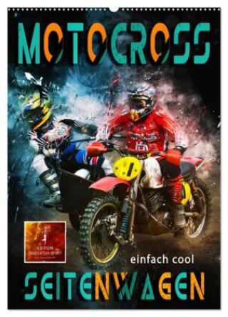 Kalender/Terminbuch Motocross Seitenwagen - einfach cool (Wandkalender 2027 DIN A2 hoch), CALVENDO Monatskalender Calvendo