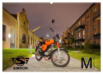 Calendario/Agenda Simson S51c (Wandkalender 2027 DIN A2 quer), CALVENDO Monatskalender Calvendo