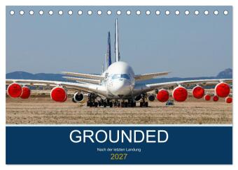 Calendar / Agendă GROUNDED (Tischkalender 2027 DIN A5 quer), CALVENDO Monatskalender Calvendo