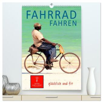 Kalender/agenda Fahrradfahren (hochwertiger Premium Wandkalender 2027 DIN A2 hoch), Kunstdruck in Hochglanz Calvendo