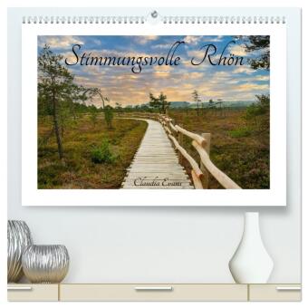 Calendario/Agenda Stimmungsvolle Rhön (hochwertiger Premium Wandkalender 2027 DIN A2 quer), Kunstdruck in Hochglanz Calvendo