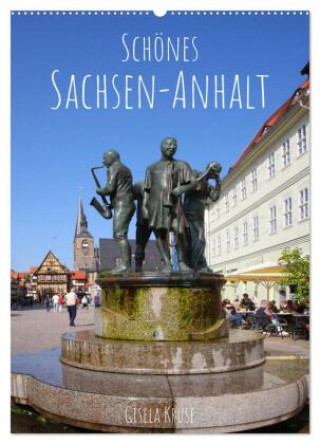 Kalender/Terminbuch Schönes Sachsen-Anhalt (Wandkalender 2027 DIN A2 hoch), CALVENDO Monatskalender Calvendo
