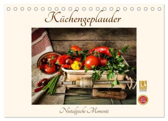 Kalender/Terminbuch Küchengeplauder - Nostalgische Momente (Tischkalender 2027 DIN A5 quer), CALVENDO Monatskalender Calvendo