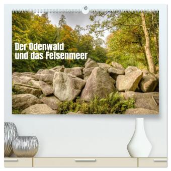 Kalendár/Diár Der Odenwald und das Felsenmeer (hochwertiger Premium Wandkalender 2027 DIN A2 quer), Kunstdruck in Hochglanz Calvendo