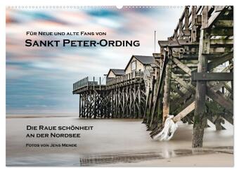 Naptár/Határidőnapló Sankt Peter-Ording: Die raue Schönheit an der Nordsee (Wandkalender 2027 DIN A2 quer), CALVENDO Monatskalender Calvendo