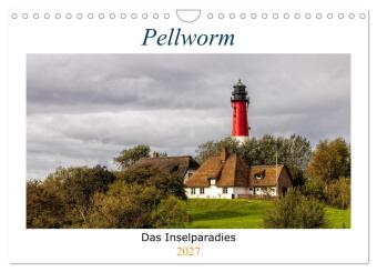 Kalender/agenda Pellworm - Das Inselparadies (Wandkalender 2027 DIN A4 quer), CALVENDO Monatskalender Calvendo