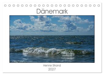 Kalendář/Diář Dänemark - Henne Strand (Tischkalender 2027 DIN A5 quer), CALVENDO Monatskalender Calvendo