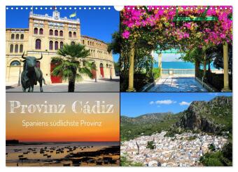 Kalendár/Diár Provinz Cádiz - Spaniens südlichste Provinz (Wandkalender 2027 DIN A3 quer), CALVENDO Monatskalender Calvendo