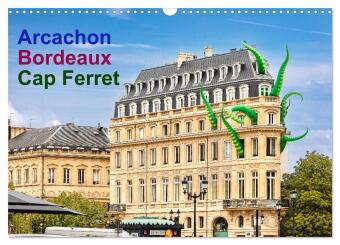Kalender/Terminbuch Arcachon Bordeaux Cap Ferret (Wandkalender 2027 DIN A3 quer), CALVENDO Monatskalender Calvendo