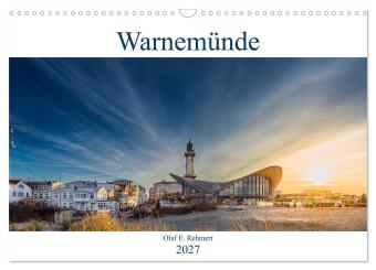 Kalender/Terminbuch Warnemünde by Olaf Rehmert (Wandkalender 2027 DIN A3 quer), CALVENDO Monatskalender Calvendo