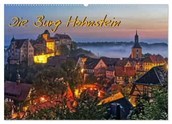 Kalendár/Diár Die Burg Hohnstein im Licht der vier Jahreszeiten (Wandkalender 2027 DIN A2 quer), CALVENDO Monatskalender Calvendo
