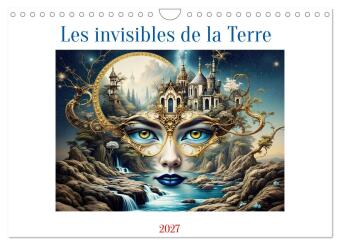 Koledar/Rokovnik INVISIBLES DE TERRE CALENDRIER MURAL 202 DJERIC DUSANKA