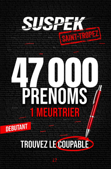 Libro SUSPEK - Meurtre à Saint-Tropez Enigmathek Press