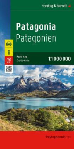 Drucksachen freytag & berndt Straßenkarte Patagonien 1:1 Mio. 