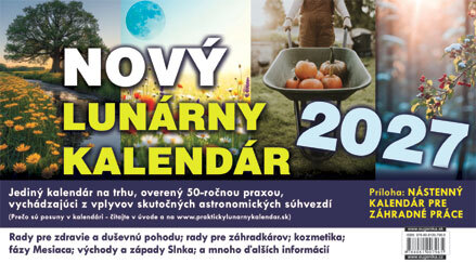 Knjiga Nový Lunárny kalendár 2027 Vladimír Jakubec