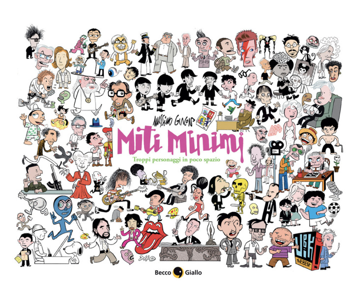 Livro Miti minimi. Troppi personaggi in poco spazio Massimo Giacon