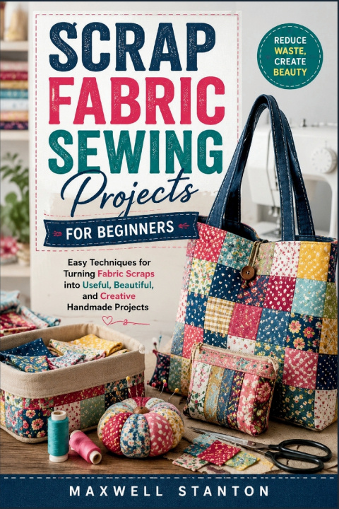 Buch Scrap Fabric Sewing Projects for Beginners MAXWELL STANTON