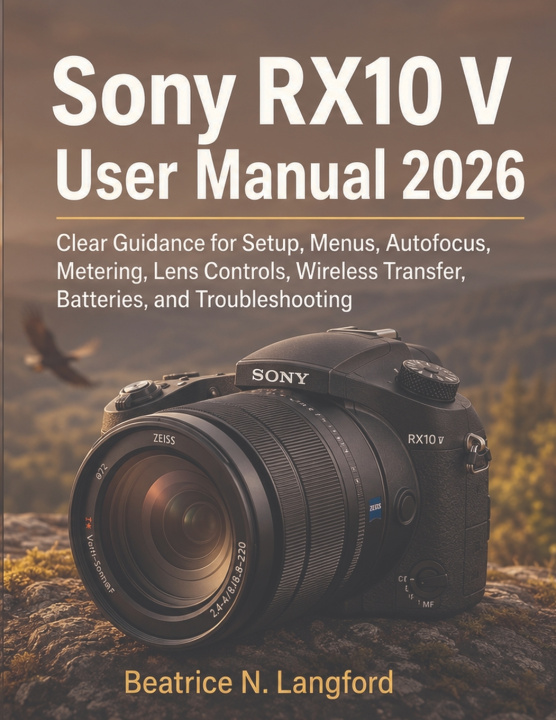 Knjiga Sony RX10 V User Manual 2026 Beatrice N. Langford