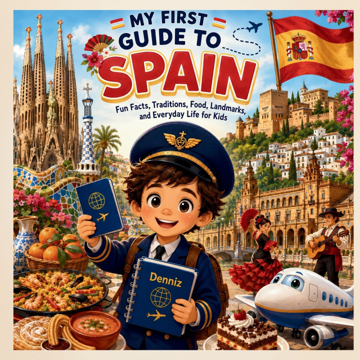 Carte My First Guide to Spain Eszpe Publications
