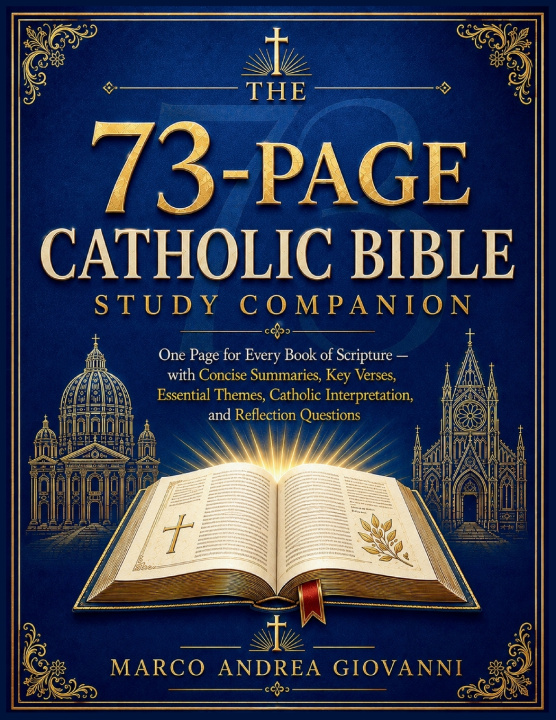 Libro The 73-Page Catholic Bible Study Companion Marco Andrea Giovanni