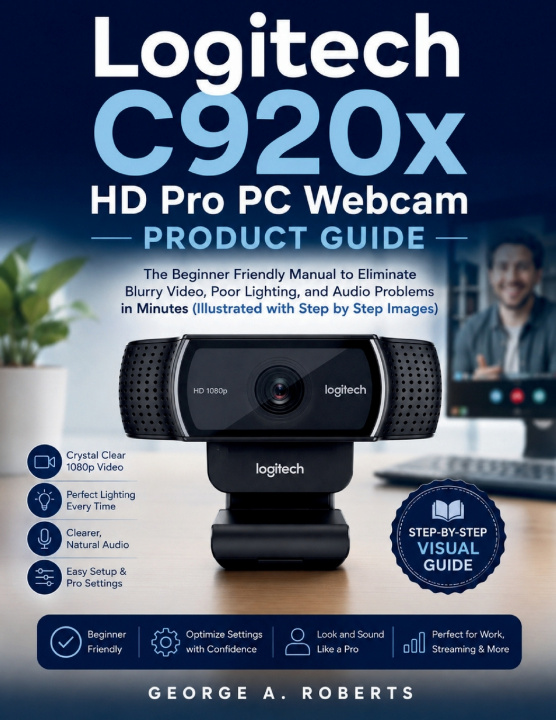 Knjiga Logitech C920x HD Pro PC Webcam Product Guide George A. Roberts