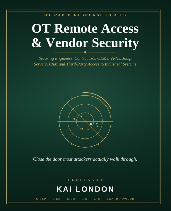 Kniha OT Remote Access & Vendor Security Kai London