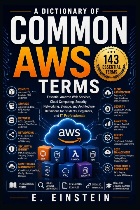 Knjiga A Dictionary of Common AWS Terms E. Einstein
