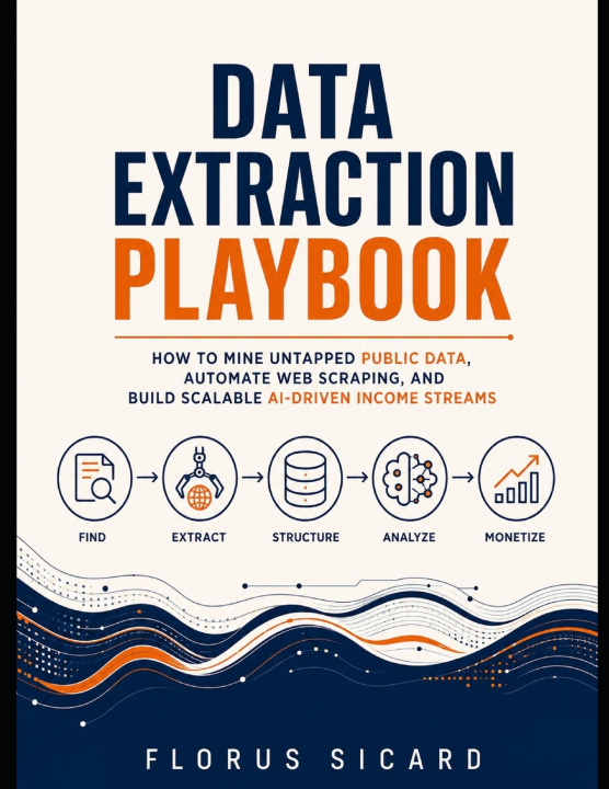 Książka Data Extraction Playbook Florus Sicard